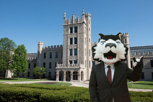 Victor E by Altgeld Hall